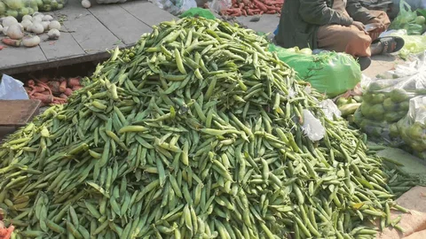 ہری مرچ کی قیمتیں معمولی اتار چڑھاؤ کے بعد مستحکم