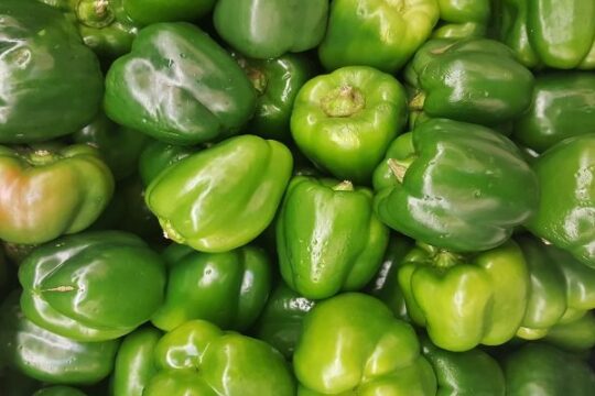 شملہ مرچ کی قیمتوں میں شدید اُتار چڑھاؤ، ایک ہفتے میں 150 سے 300 روپے فی کلو تک کا سفر
