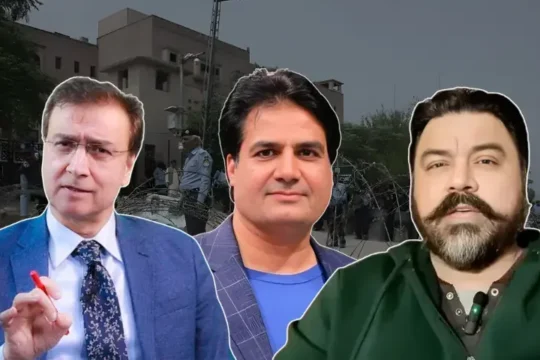 ڈیجیٹل دہشت گردی :عادل راجہ،حیدر مہدی،وجاہت سعید ، صابر شاکر اور معید پیرزادہ کو دو، دو بار عمر قید کی سزا